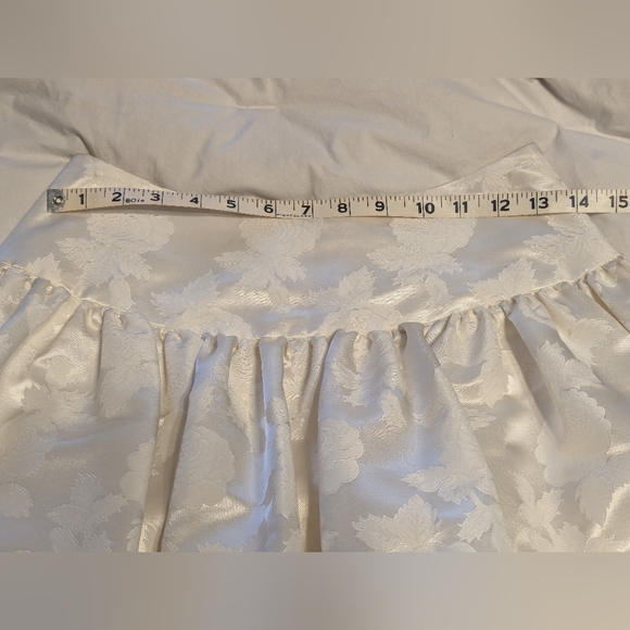 VINTAGE Jessica McClintock Brocade and Crinoline Skirt 80s - Picture 7 of 12